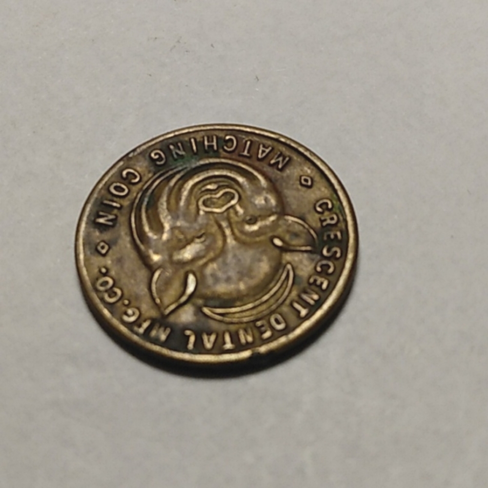 Good Luck Token - Crescent Dental Mfg Co - 68th Anniversary - SKU-F5719Token